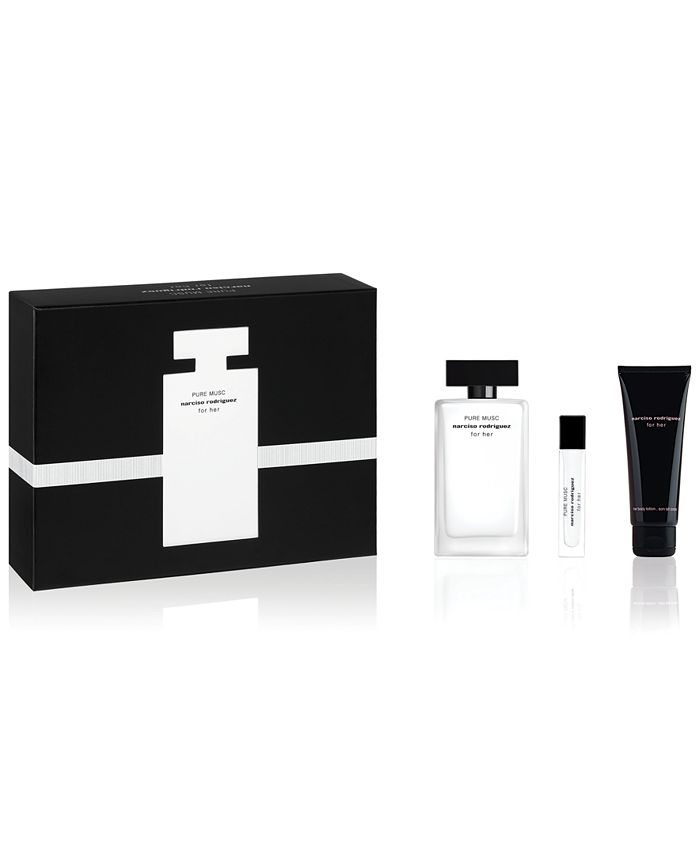 GIFTSET NARCISO RODRIGUEZ FOR HER PURE MUSC 3 PCS 3 By NARCISO RODRIGUEZ For WOMEN
