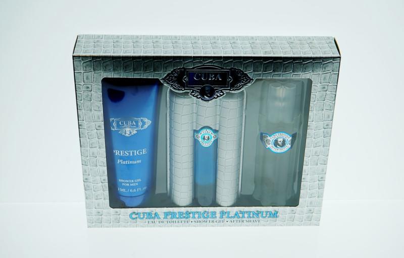 CUBA PRESTIGE PLATINUM(M)(WB)(LI)3PC By For MEN
