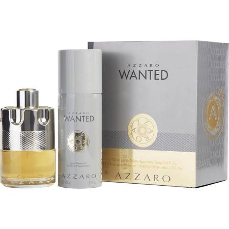 GIFTSET AZZARO WANTED 2 PCS 34 FL By AZZARO LORIS For MEN