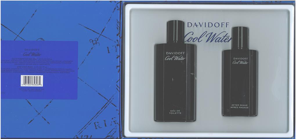 GIFTSET COOL WATER 3PCS 4 By DAVIDOFF For ME